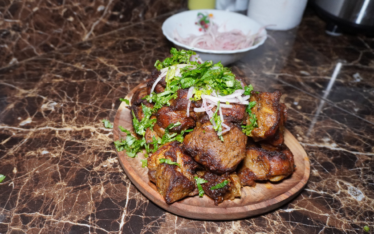 Домашний шашлык в духовке