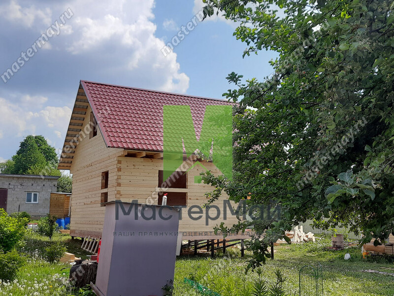 Дом из профилированного бруса.https://mastermay.ru/foto