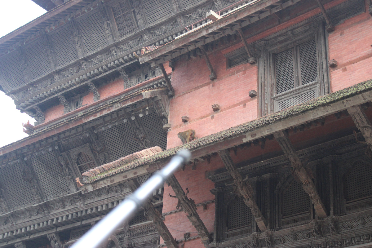 А вон и Хануман