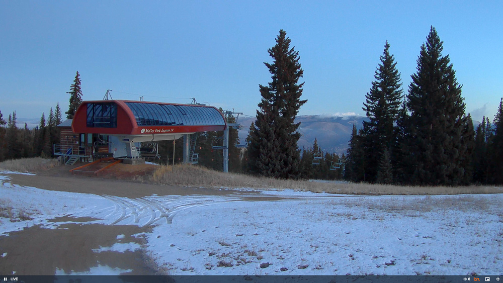 Изображение с веб-камеры курорта