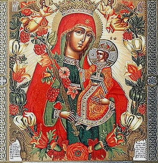 Молитва, читаемая 28 ноября Пресвятой Богородице: ризою Твоею честною защити и умоли