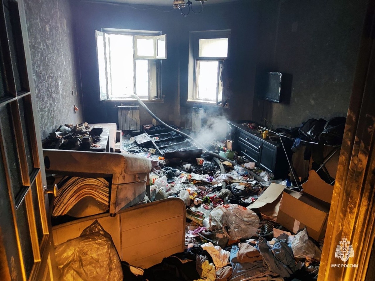    В Нижневартовске погиб один из спасённых на пожаре детей