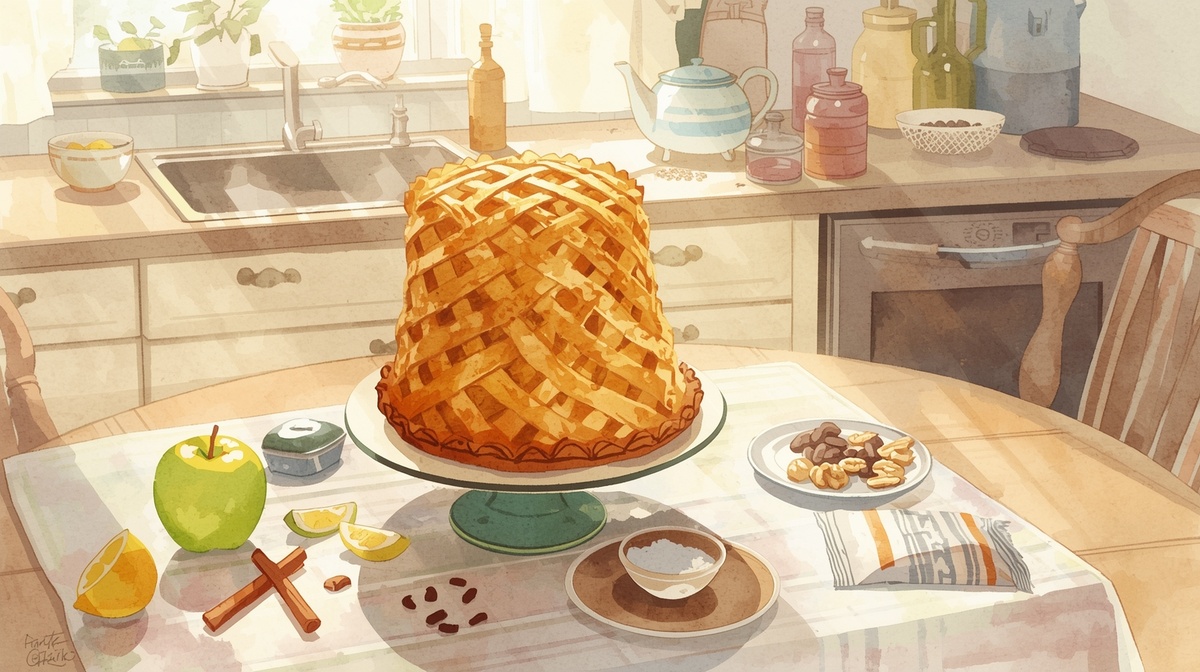 Бабушкин воскресный пирог был не просто десертом, а съедобным дневником целой недели. Его идеальный вкус складывался из терпких понедельников, сладких четвергов и пряных пятниц, превращая обычную жизнь в самое настоящее чудо.