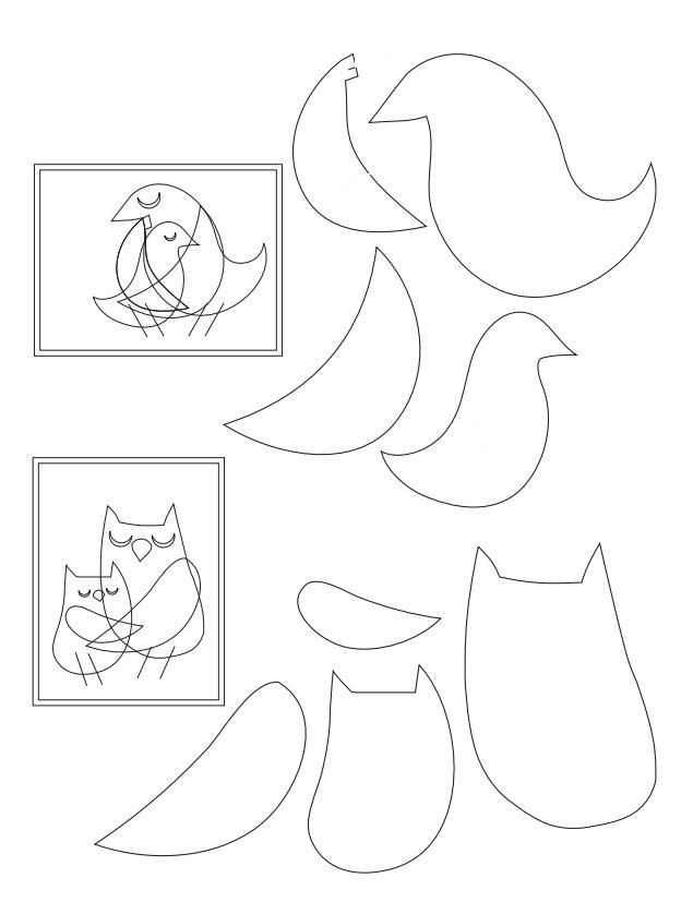 шаблон для открытки