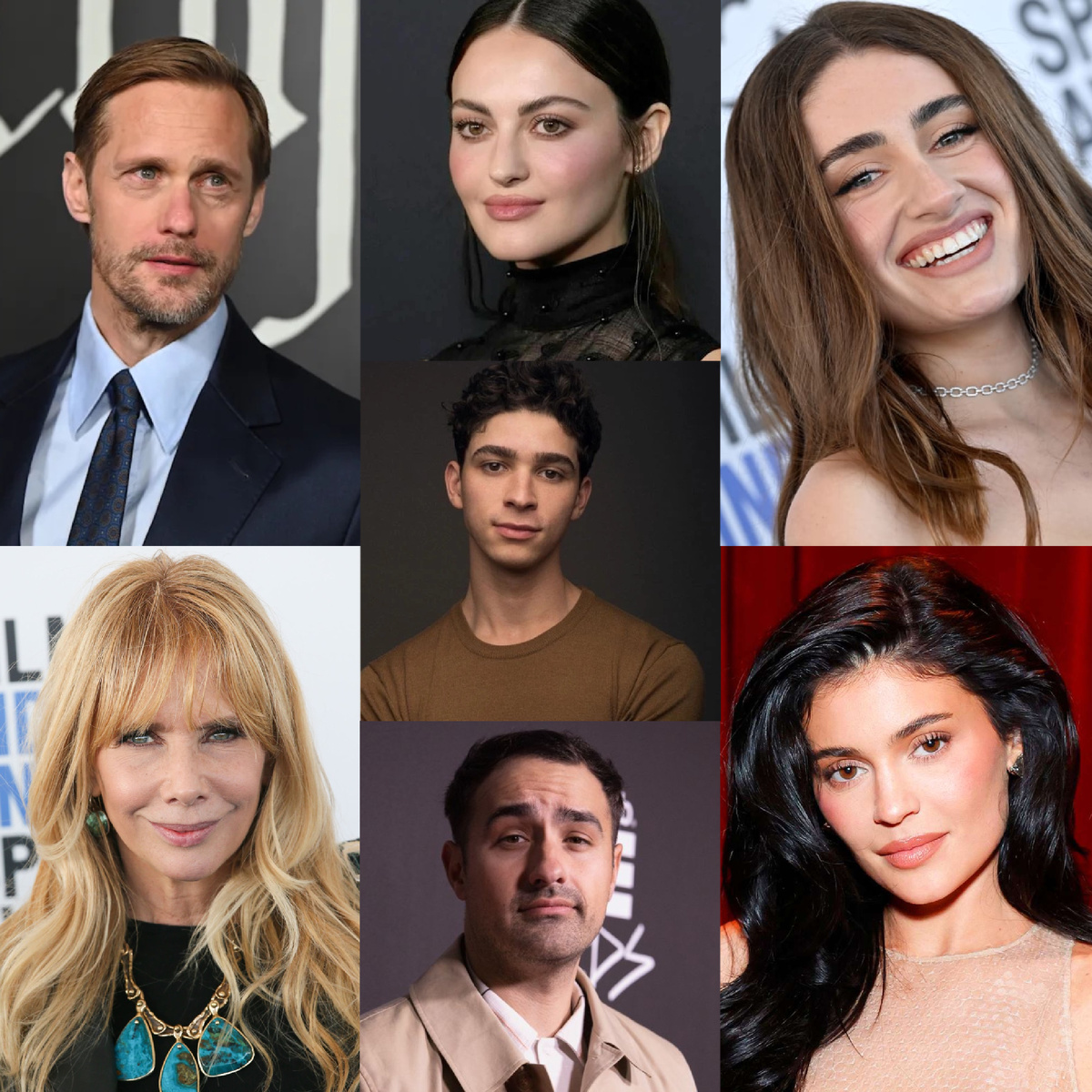 Александр Скарсгард, Розанна Аркетт, Трю Муллен, Исаак Коул Пауэлл, Кейт Берлант, Риш Шах, Джейми Деметриу, Рэйчел Сеннотт и Кайли Дженнер.