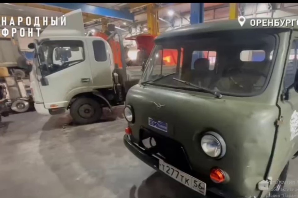    Внедорожник теперь будет помогать военным в сложных полевых условиях. Фото: Народный фронт Оренбуржья