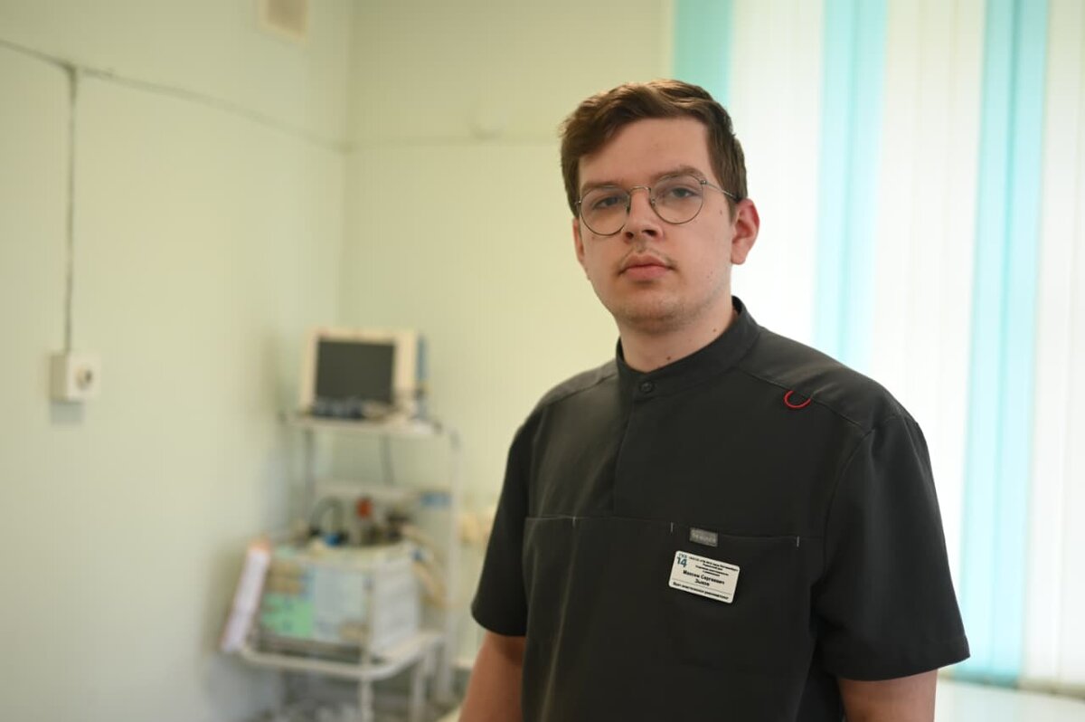 Врач анестезиолог-реаниматолог ГКБ №14 Максим Зыков