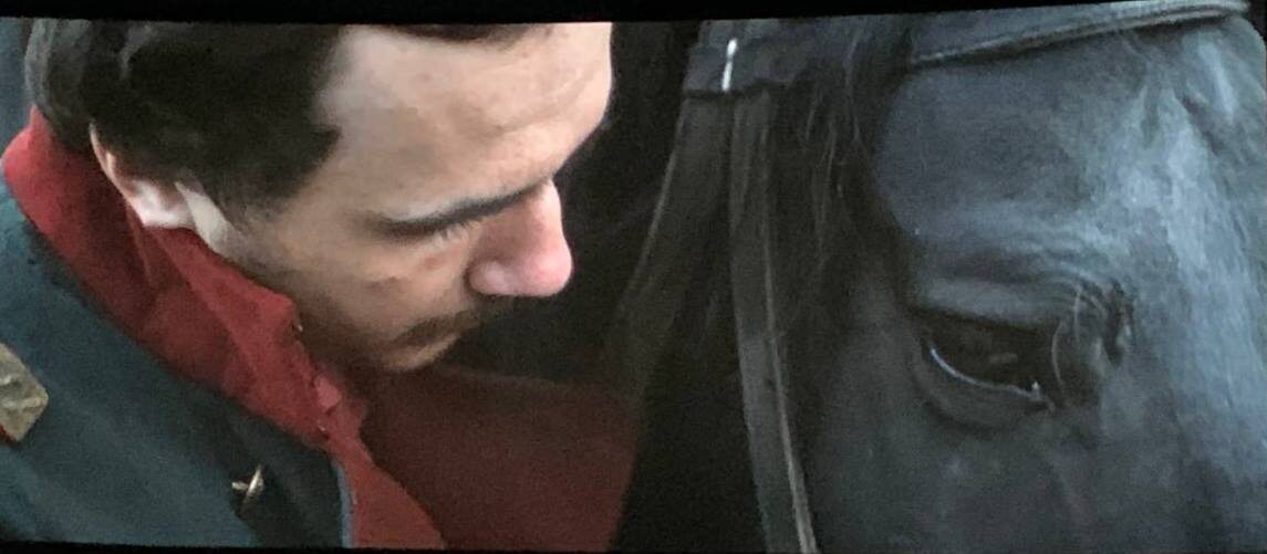 Все фото в статье - мои фотографии кадров фильма. Без приближения и обрезки.