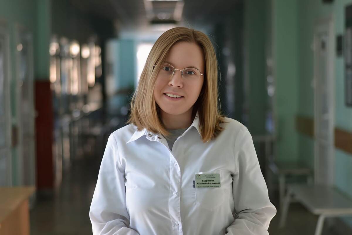 Врач-участковый терапевт Городской клинической больницы №14 Екатеринбурга Анастасия Гаврикова