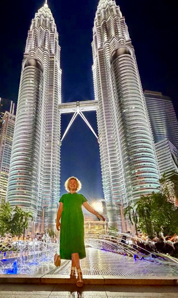 Башни Петронас в Куала-Лумпур.