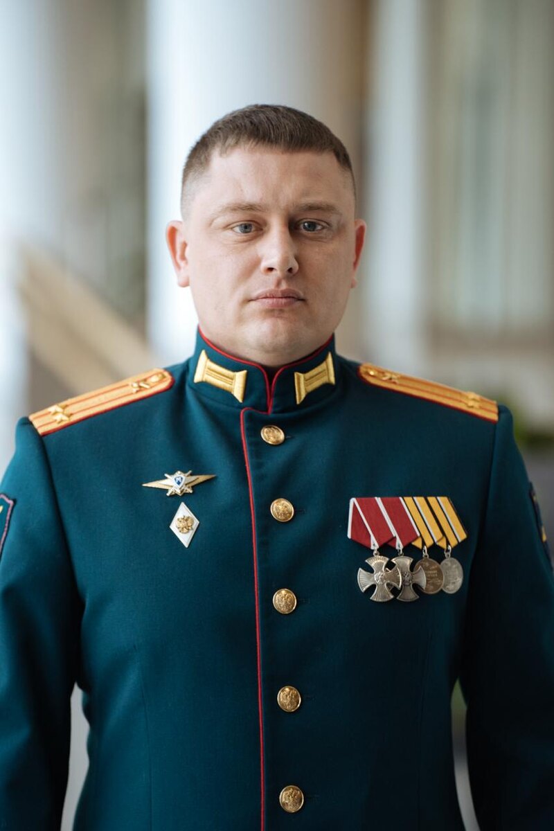Кавалер двух орденов Мужества Александр Урюпин