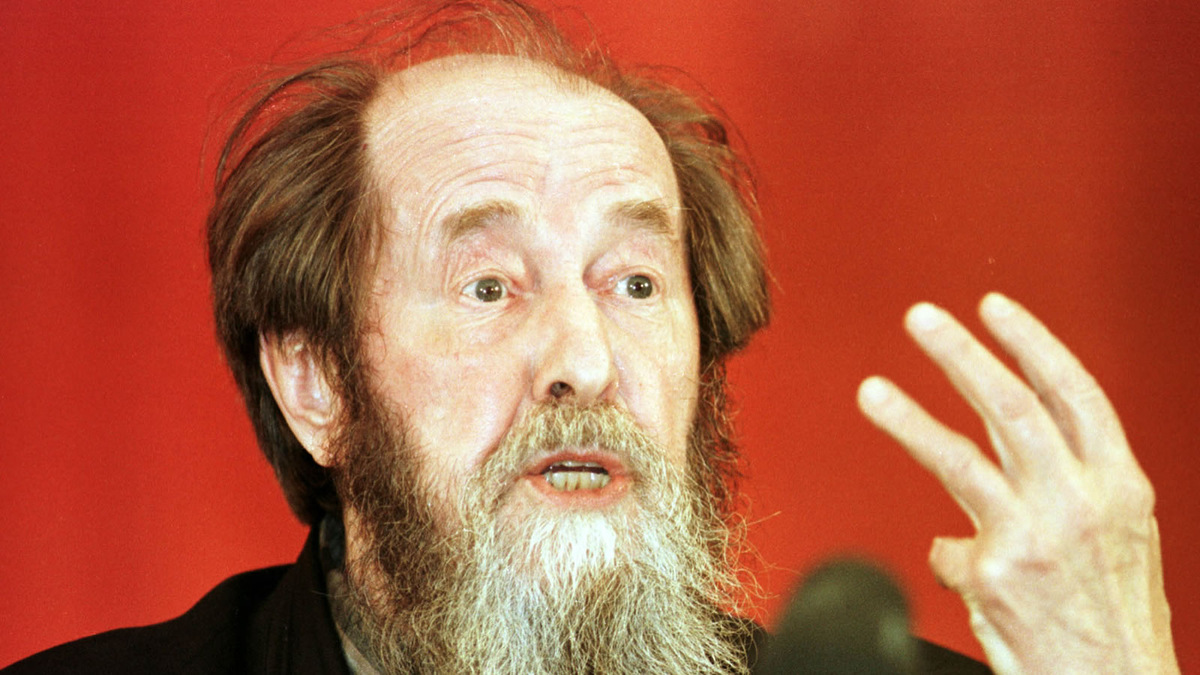 А. И. Солженицын. Взято из интернета.