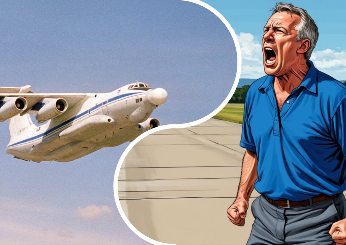 ТАНТК им. Г. М. Бериева, сгенерировано ИИ.