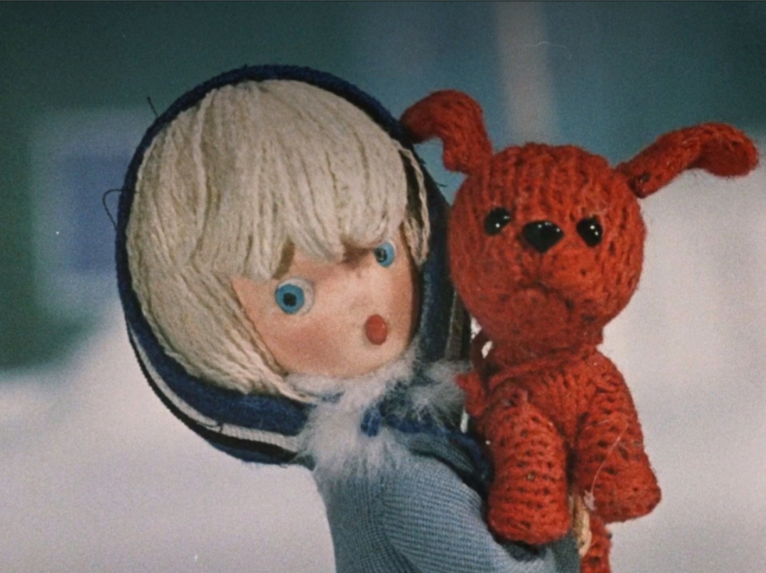 Кадр из мультфильма "Варежка"