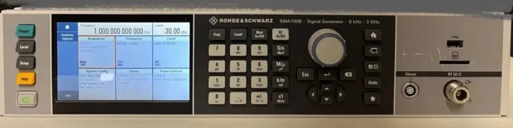 Генератор сигналов Rohde & Schwarz SMA 100B 3 GHz