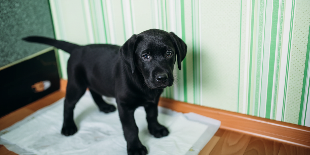 Щенок ходит в туалет мимо пеленки: 5 привычек, которые мешают приучению с детства