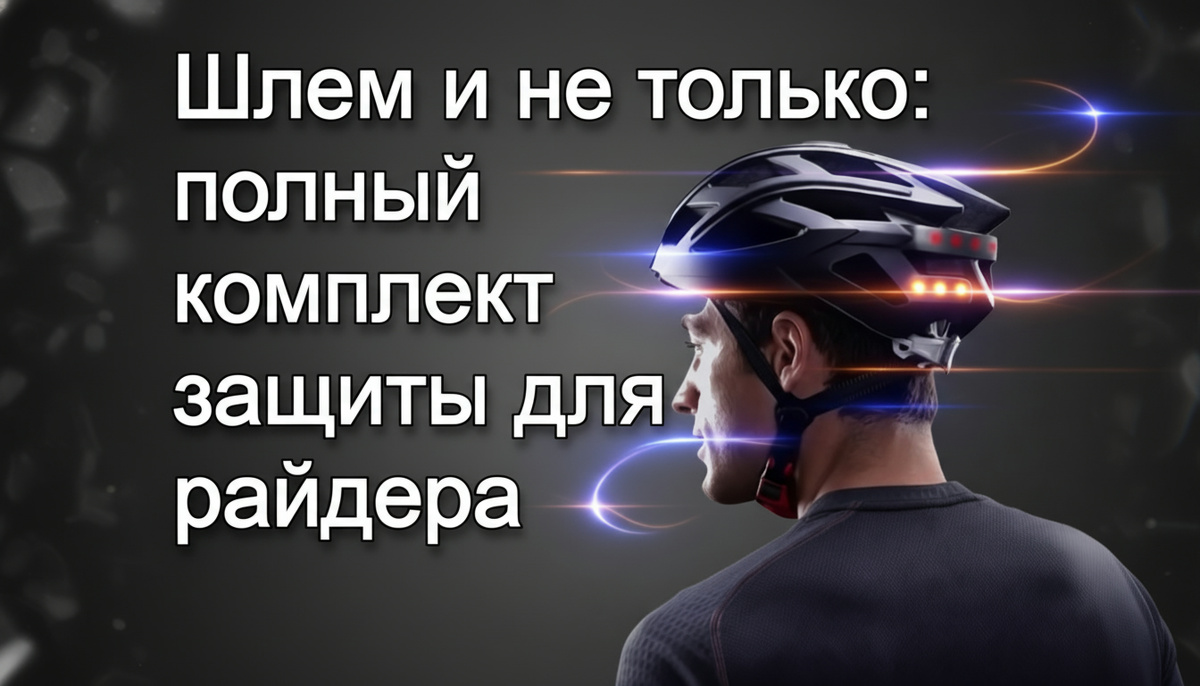 Полный чек-лист экипировки для райдера. Ничего лишнего – только необходимая защита.