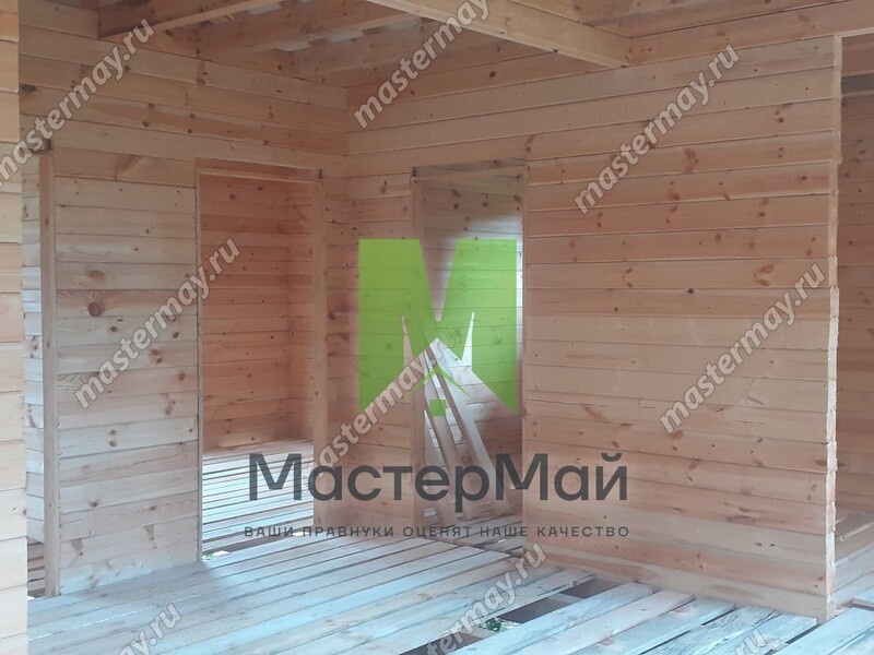 Дом из бруса внутри.https://mastermay.ru/