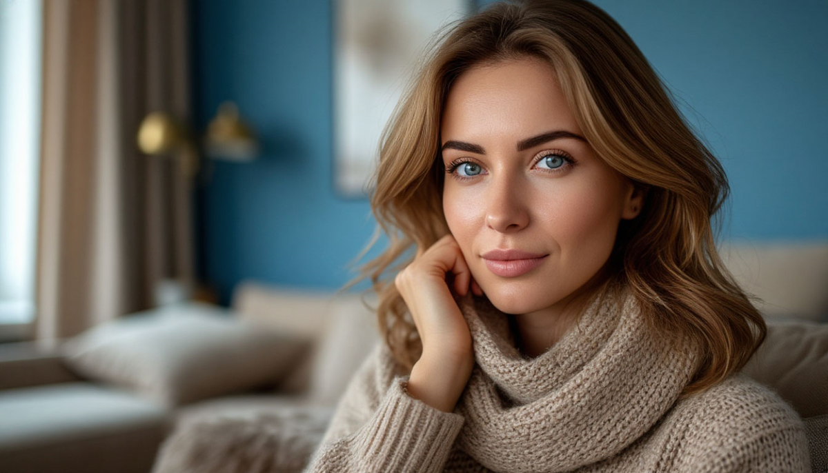 холодная  зима в жизни женщины