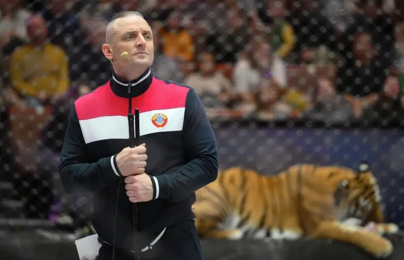     Художественный руководитель Большого Московского государственного цирка на проспекте Вернадского, народный артист РФ Аскольд Запашный. © РИА Новости. Юрий Кочетков