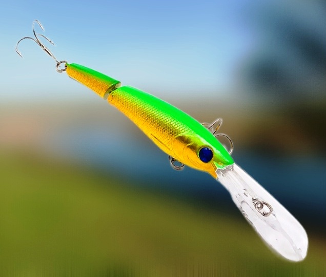 Двухсоставный воблер класса "Минноу"