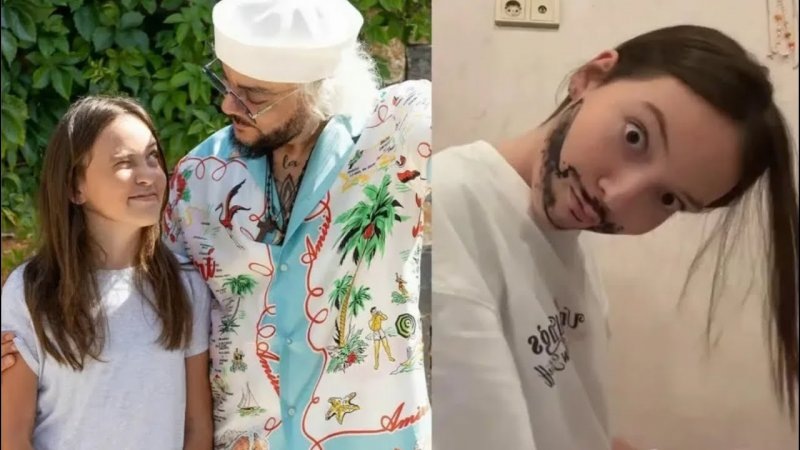     Филиппа Киркоров с дочкой. Фото: кадр видео YouTube.