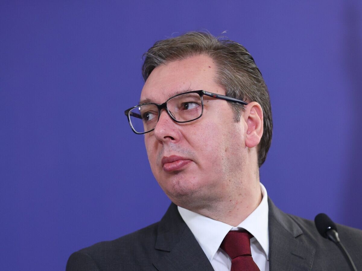    Президент Сербии Александр Вучич© Пресс-служба МИД РФ