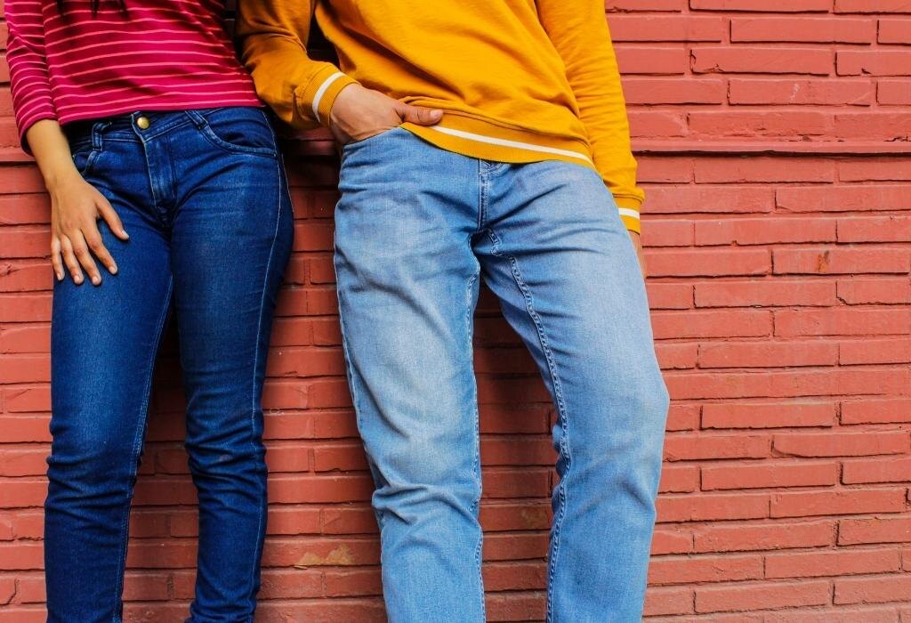    Женские карманы будто шутка. Измерения показали, насколько они меньше мужских. Источник изображения: ambcie.com