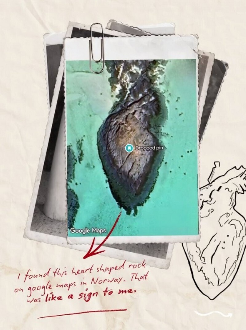    Объятия на песке: художник создал картину из песка на побережье Норвегии