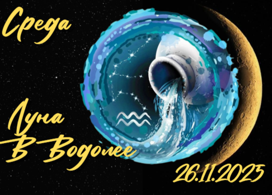 Среда, Луна в Водолее