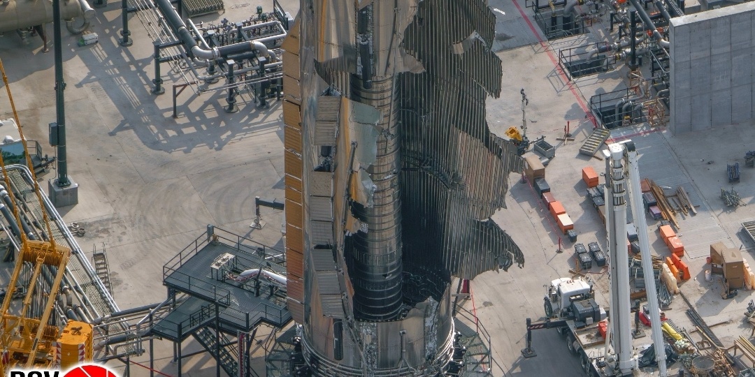 Энтузиасты показали как разнесло звездолёт Маска во время испытаний