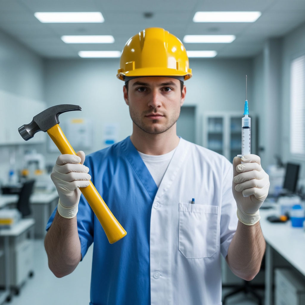 На все руки мастер.