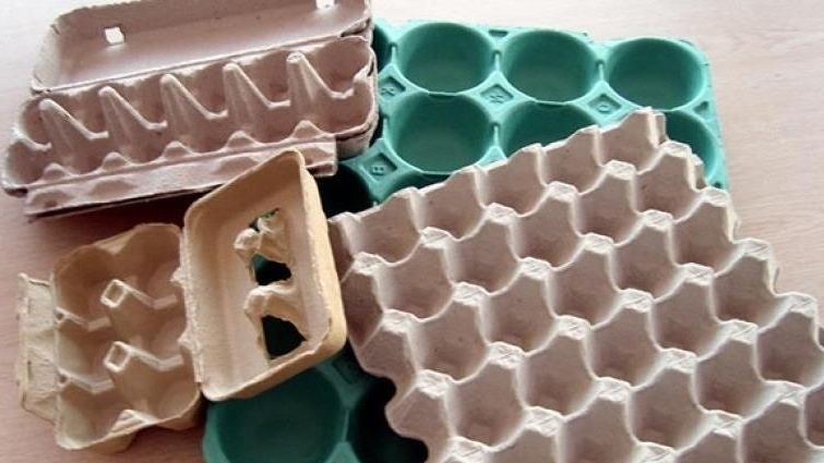 Вот так выглядел мой "склад" картонных упаковок