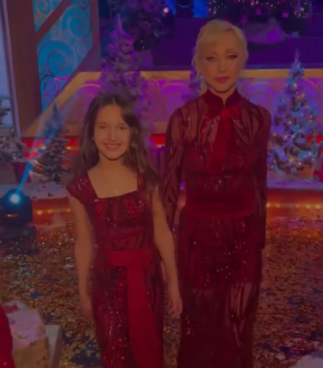     Кристина Орбакайте с дочерью Клавдией. Фото: Instagram (Запрещён в РФ) @orbakaite_k