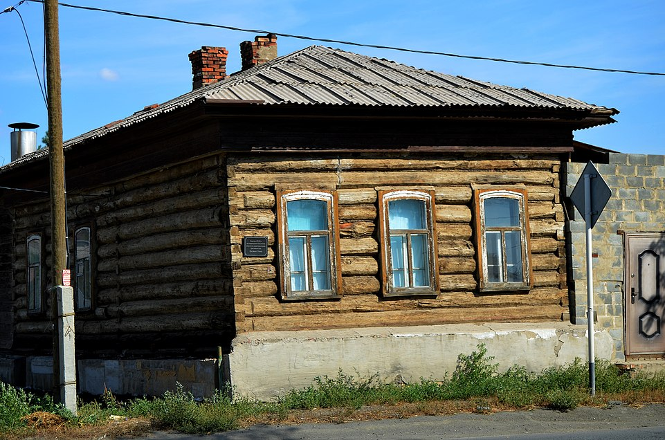 Дом Джалиля в родном Мустафино