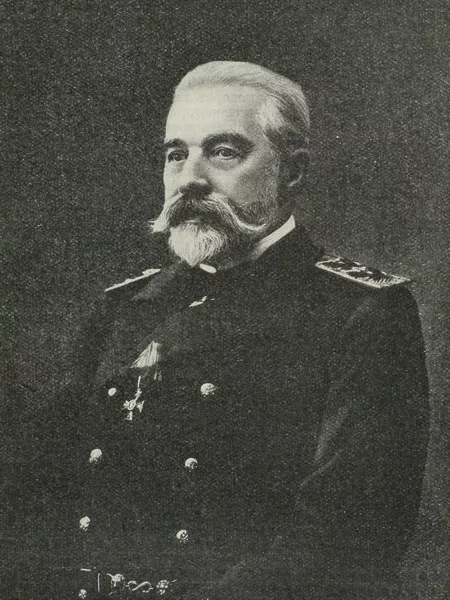 Морской министр И.К. Григорович. На фото в чине вице-адмирала