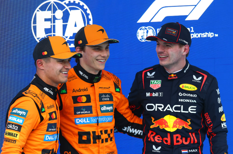 Норрис, Пиастри и Ферстаппен по‑прежнему претендуют на чемпионский титул 2025 года.