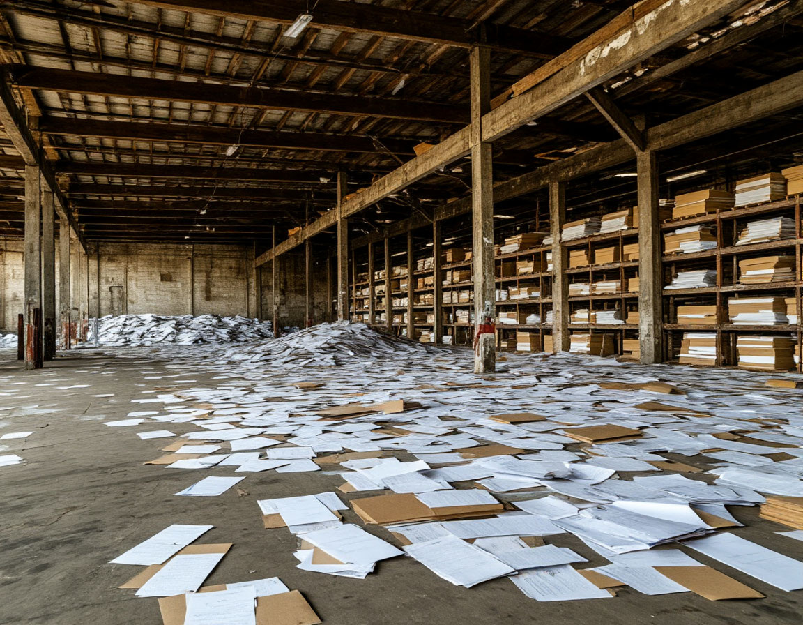 Кажется, на складе попросту бардак... 