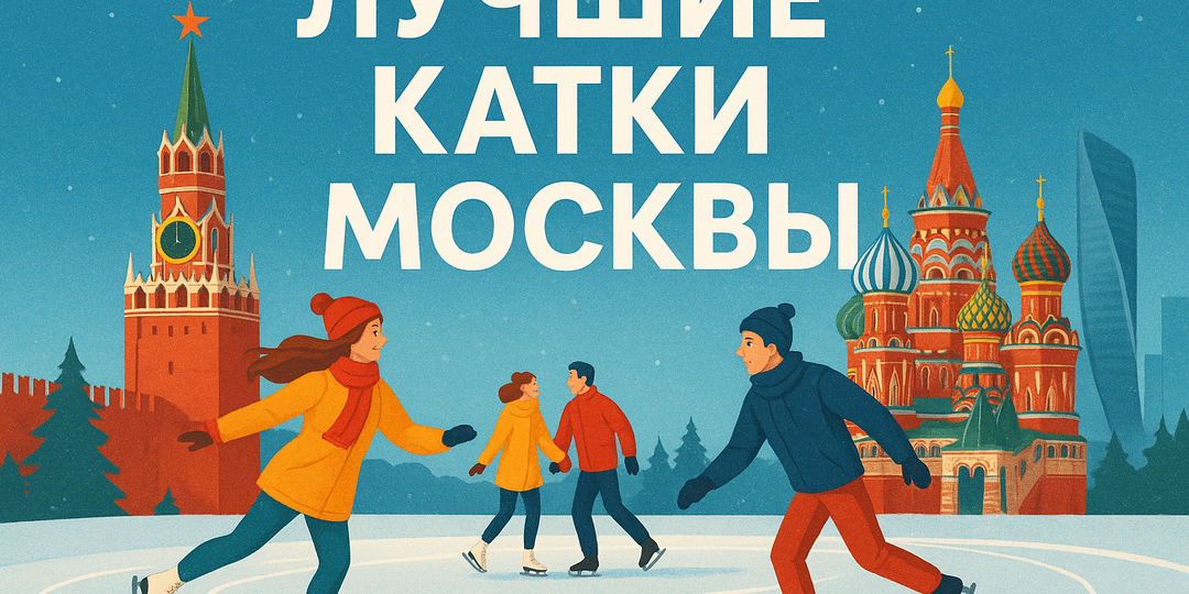 Ледовая карта Москвы: Самые грандиозные, уютные и необычные катки столицы