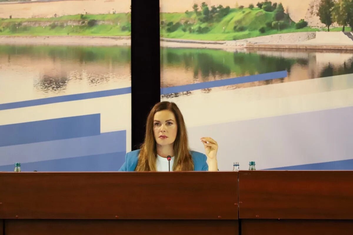    Секрет хладнокровия раскрыла псковичам ведущая новостей на Первом канале