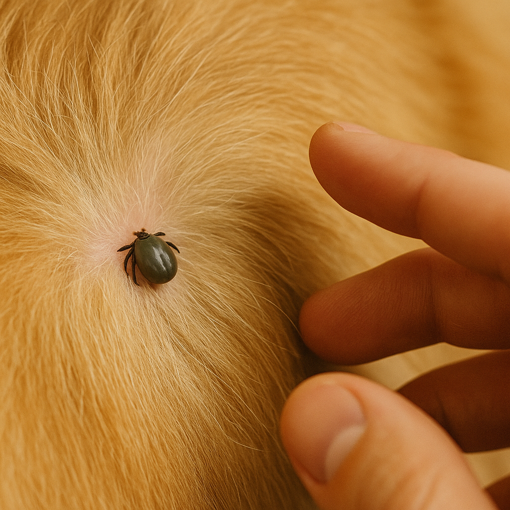 - Не хватайте клеща голыми руками!