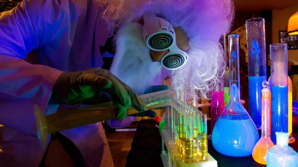 Именно так выглядят эти химики , понимающие только друг друга))