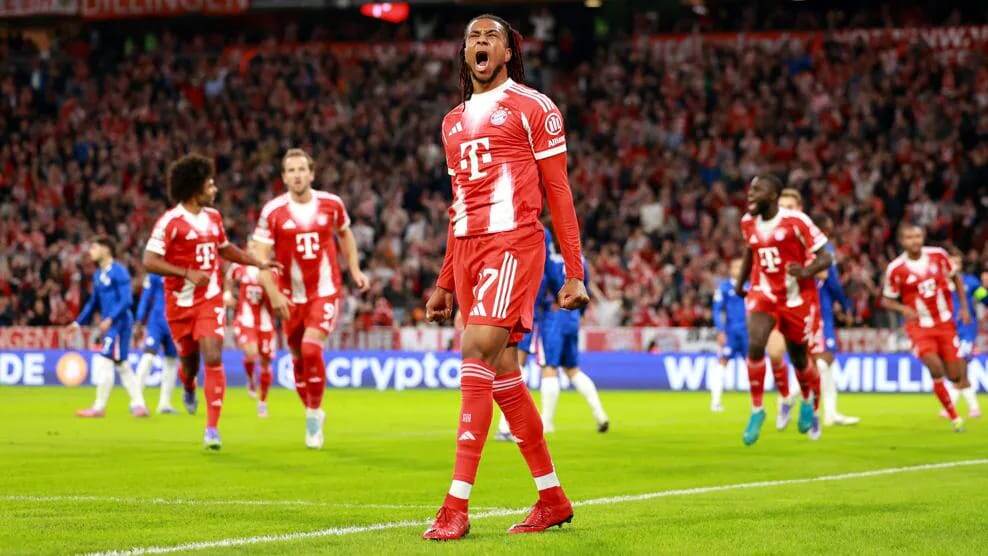 БАВАРИЯ среди самых результативных команд общего этапа с 14 голами в 4 матчах.