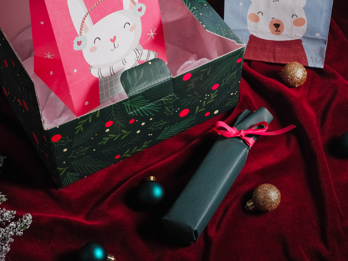 Маленькая коробочка, пример оформления. Дизайн рисунка может отличаться