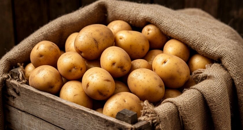    Храню картошку до мая — без погреба и балкона: не гниет, не вянет, не чернеет. Достаю - она как будто только с грядки