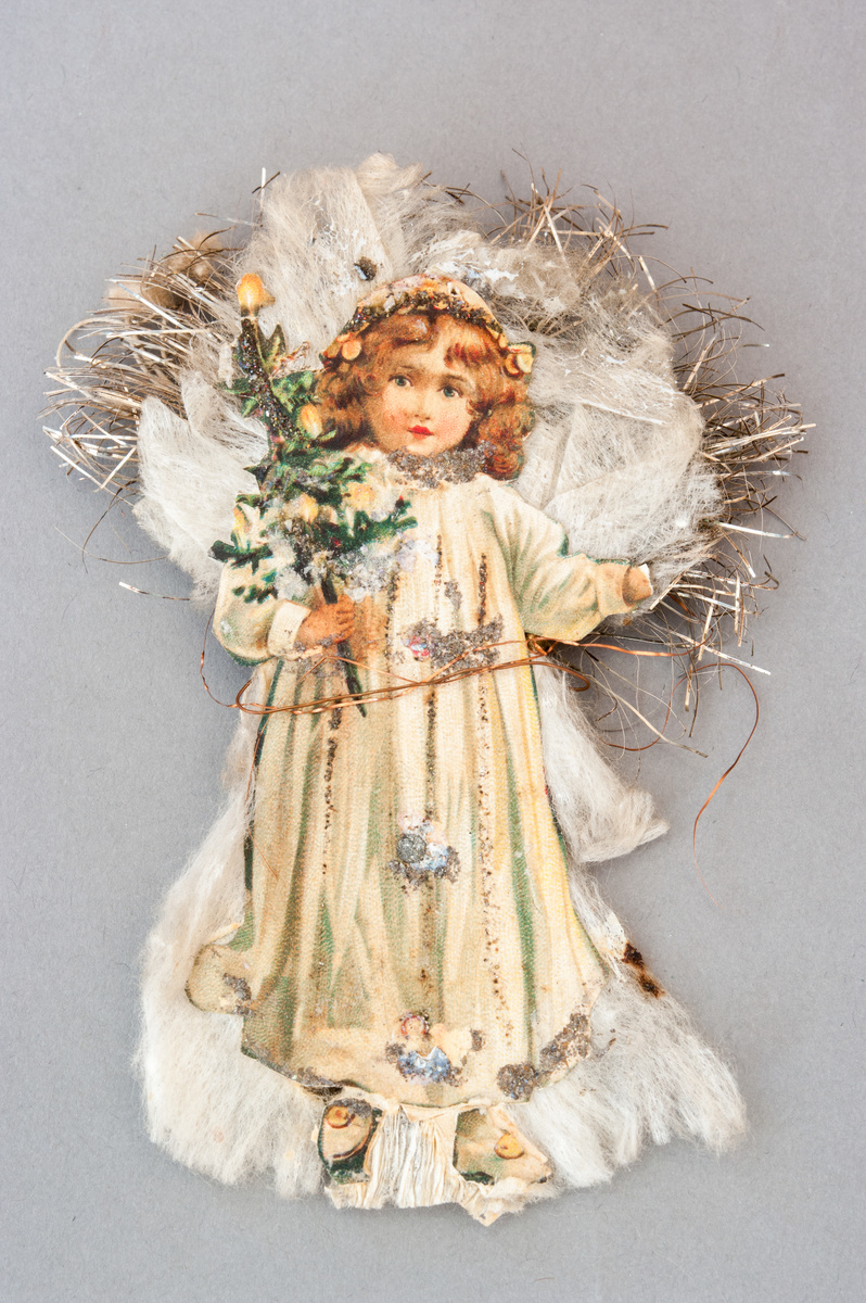 Елочная игрушка "Рождественский ангел". Начало ХХ в. Из коллекции ГМЗ «Царское Село»
