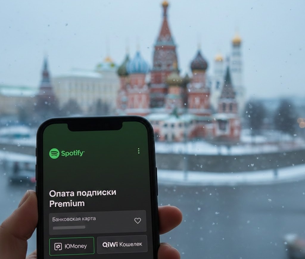 Как заплатить за spotify 2025, реальные способы