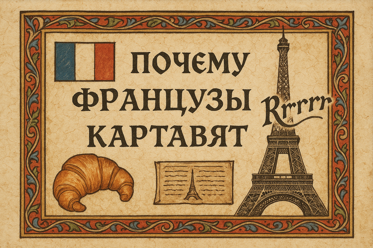 Почему французы картавят?