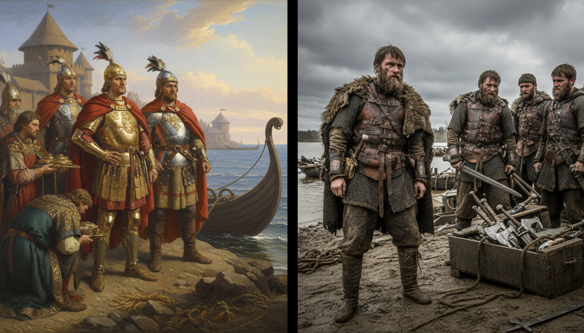 Призвание варягов в образе и другой взгляд на дружину