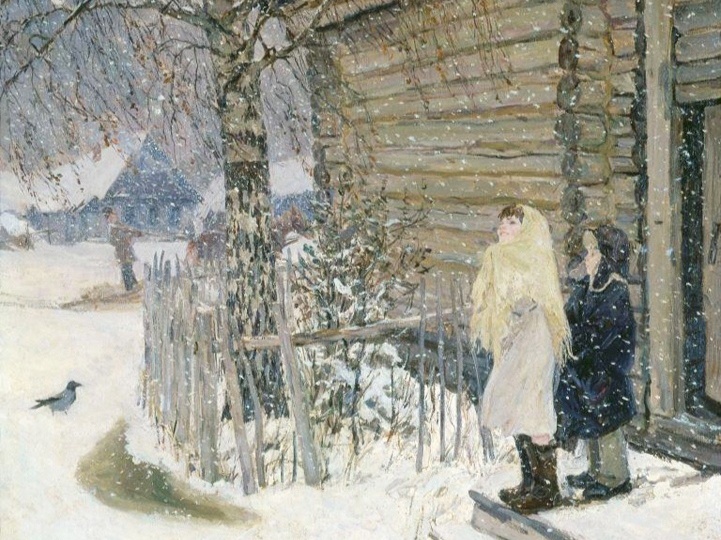 Радость первого снега на знаменитой картине Пластова